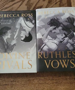 Divine Rivals & ruthless vows by rebecca ross