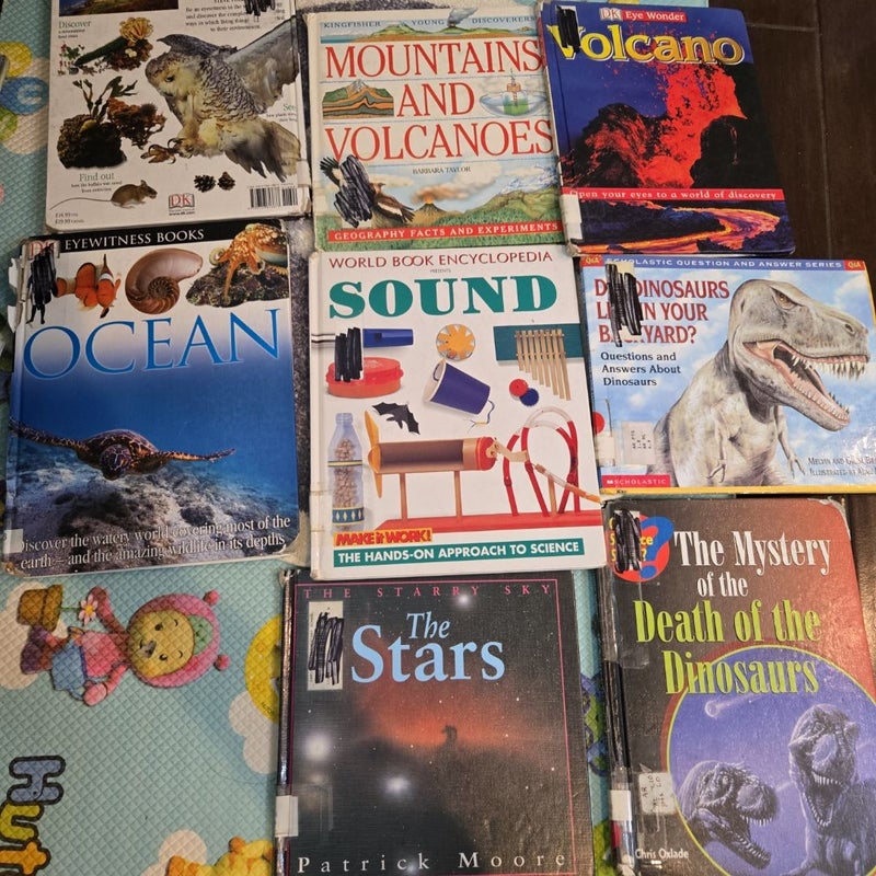 Children's educational books bundle (8)