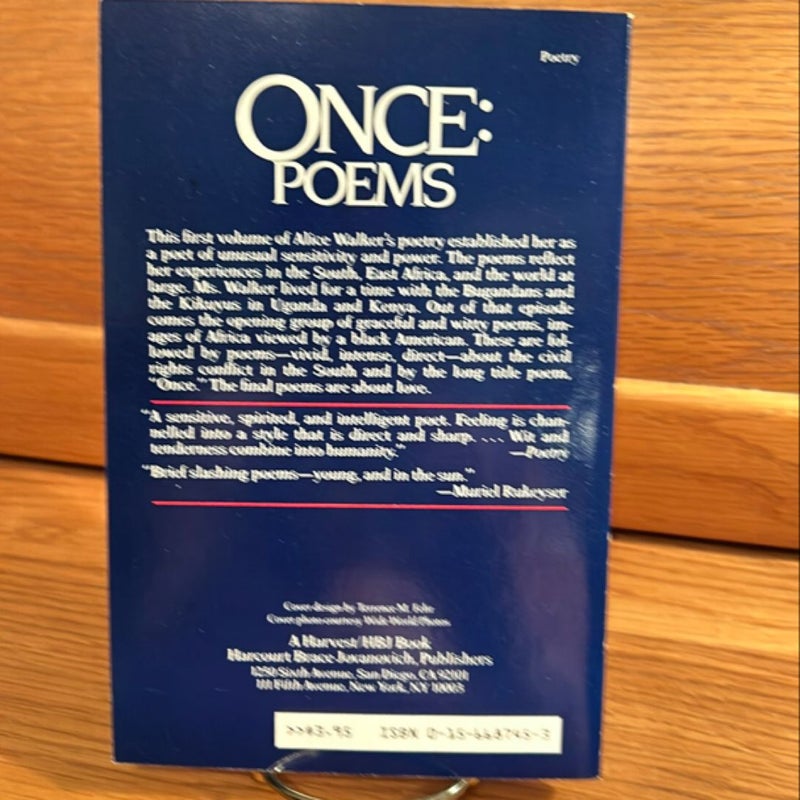 Once: Poems