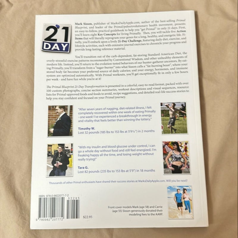 The Primal Blueprint 21-Day Total Body Transformation