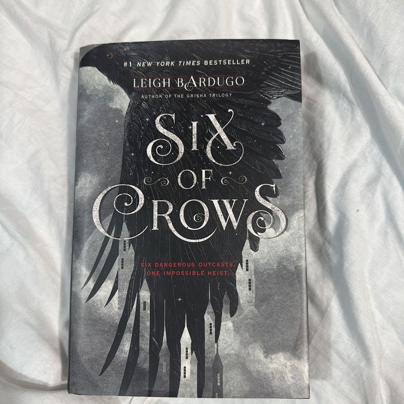 Six of Crows. 1st Edition. OOP. Sprayed Edges