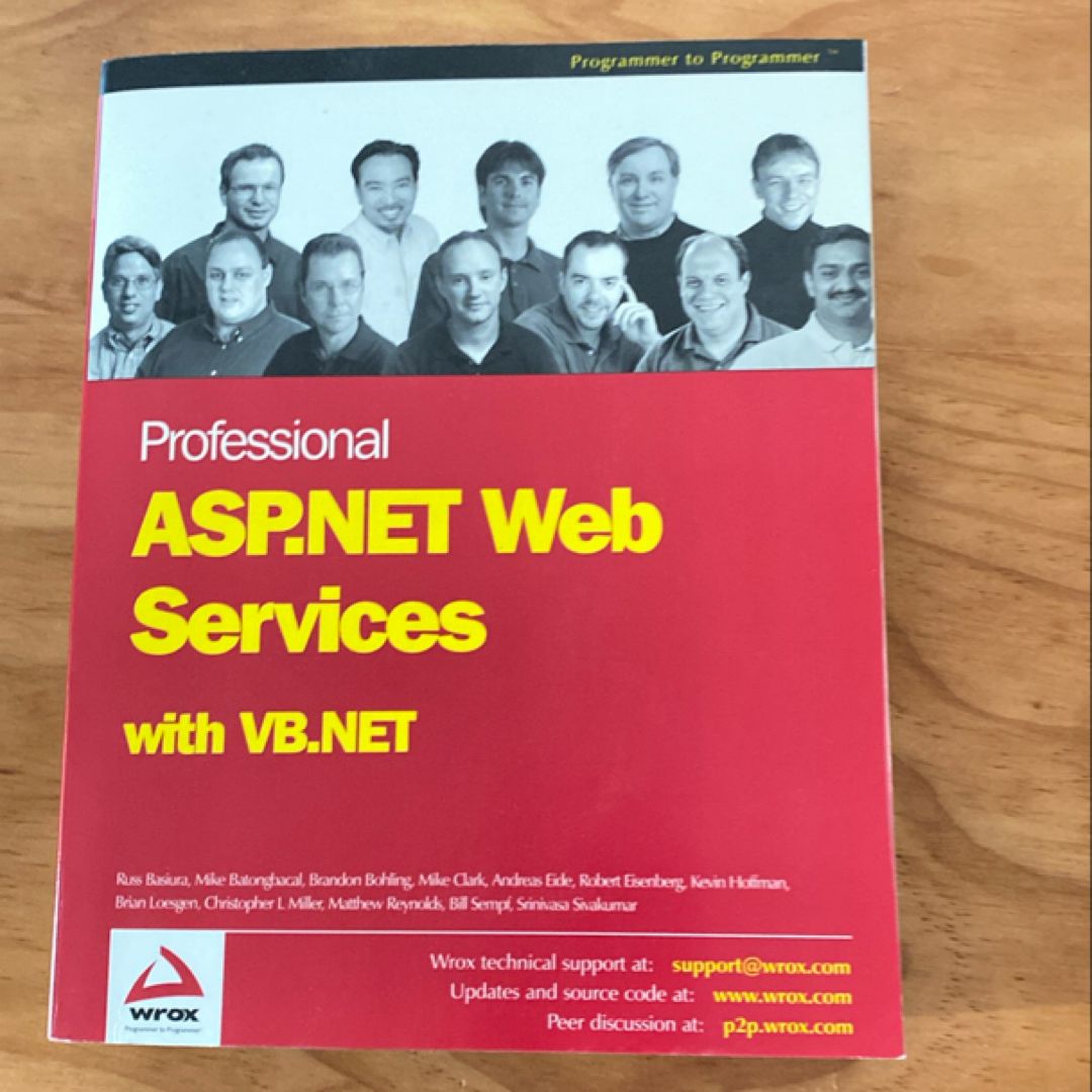 Professional ASP.NET Web Services