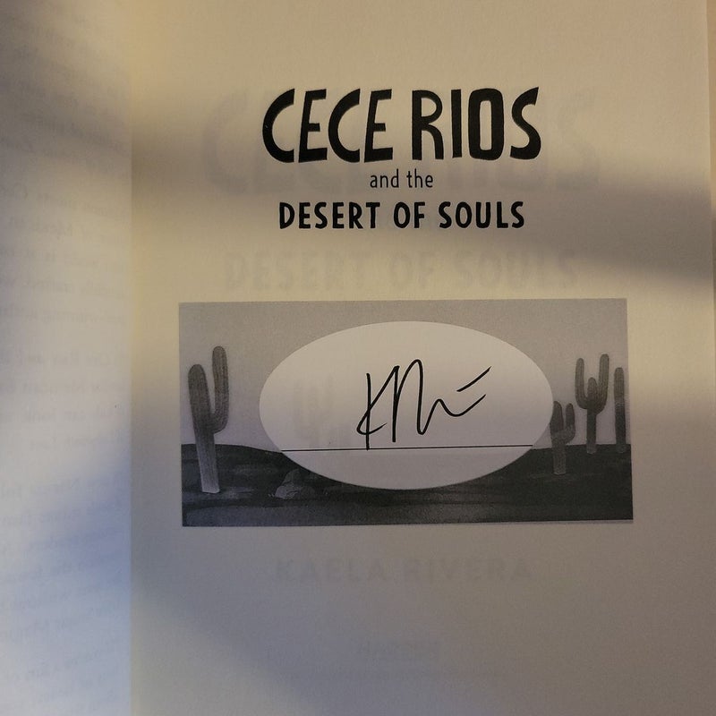 Cece Rios and the Desert of Souls (Owlcrate jr.)