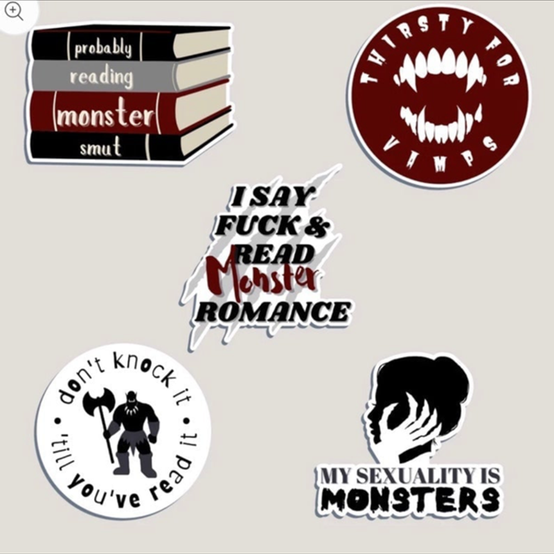 ✨ New! PROBABLY SMUT monster sticker bundle ✨