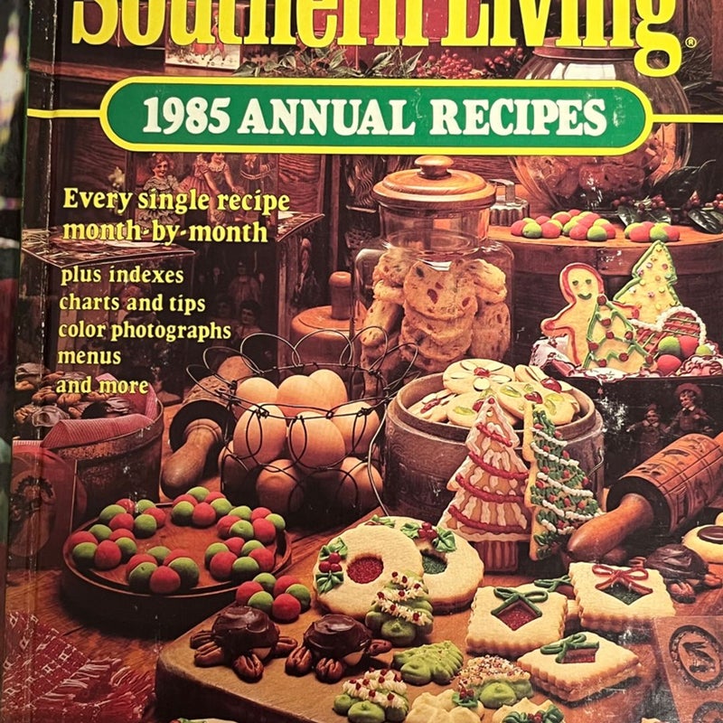 2 Cooking Books: Southern Living And Spirits of Christmas Cookbook 