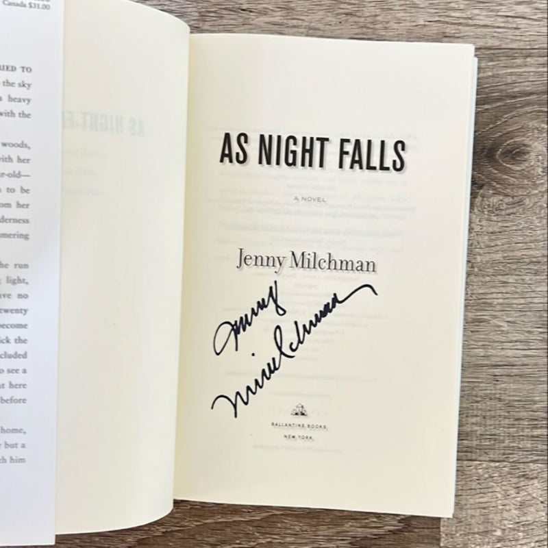 As Night Falls (Signed!)