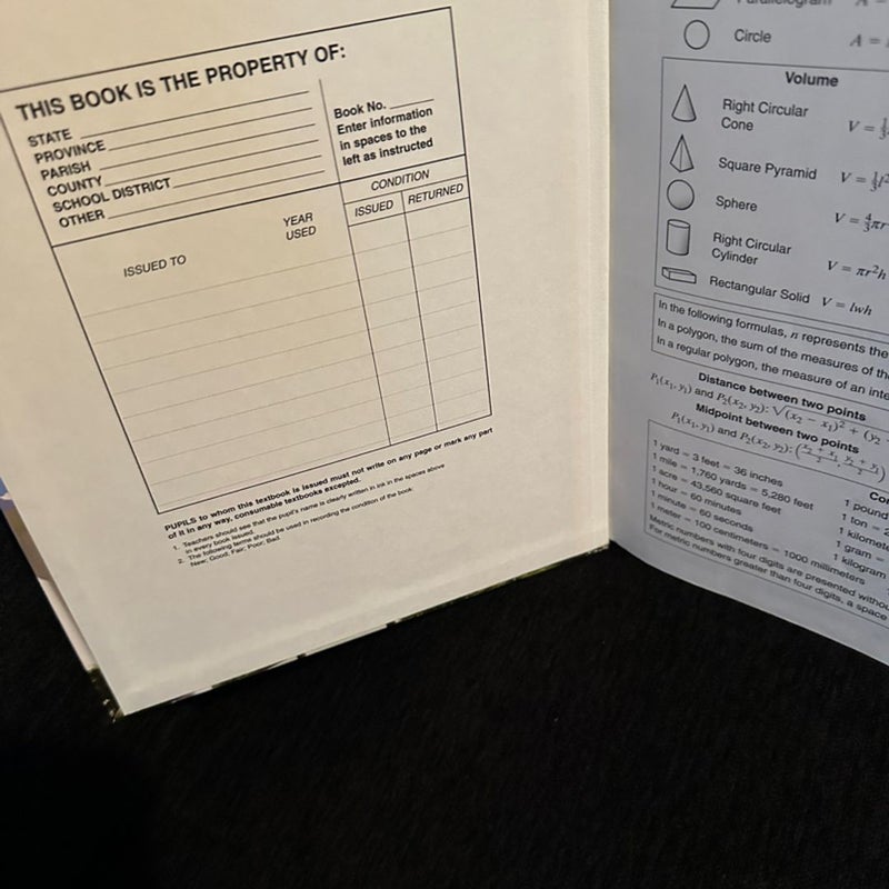 PRENTICE HALL MATHEMATICS ALGEBRA