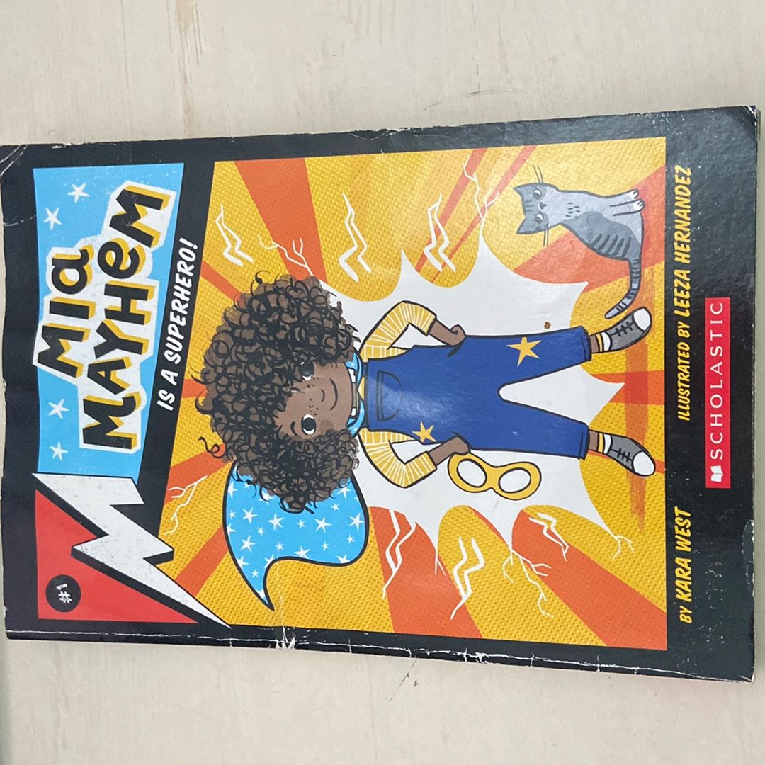 Mia Mayhem is a Superhero