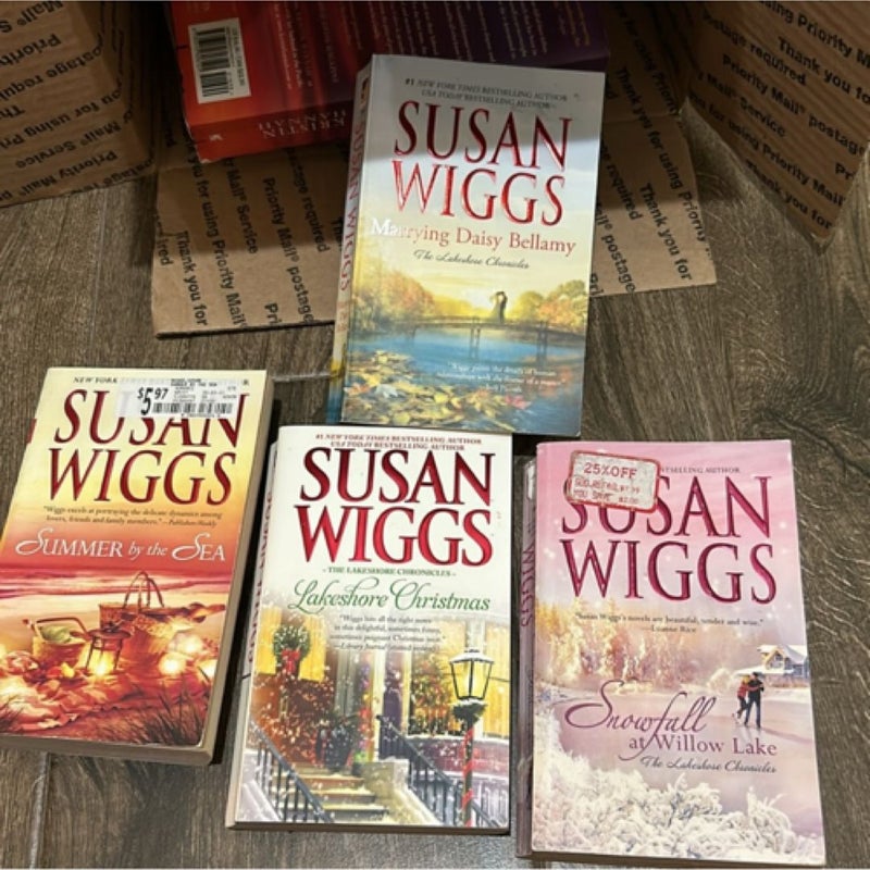 Susan wiggs, Debbi macomber and Kristin Hannah book lot 