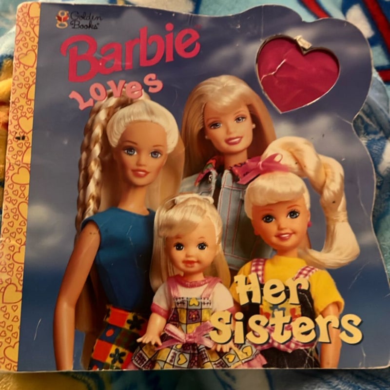 Vintage Barbie loves her sisters book 