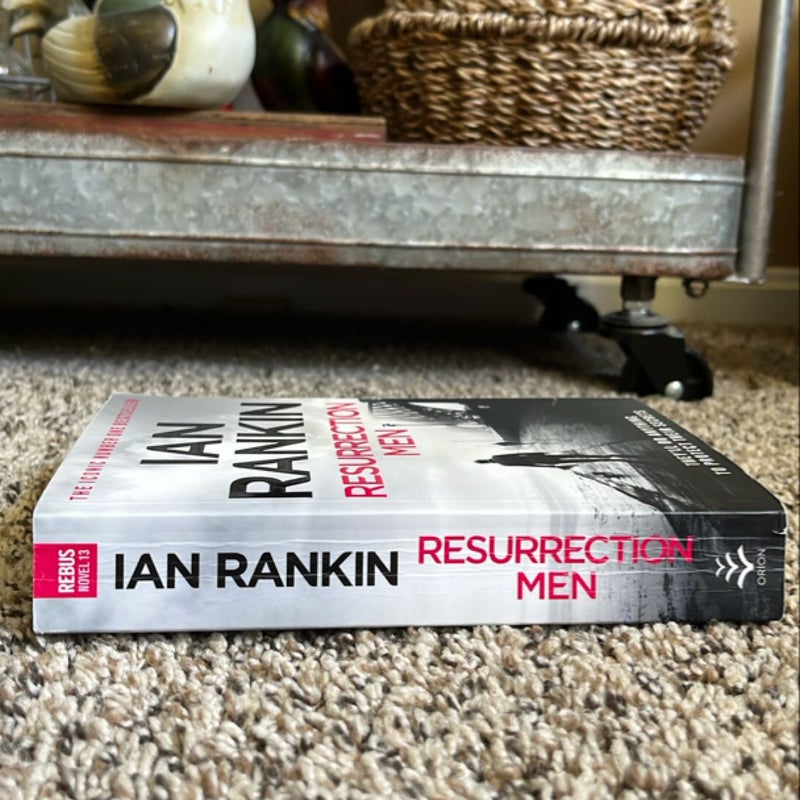 Resurrection Men (British edition)