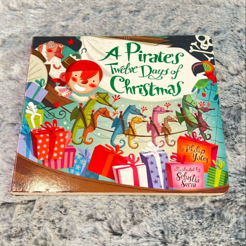 Pirates Twelve Days Christmas Board Book