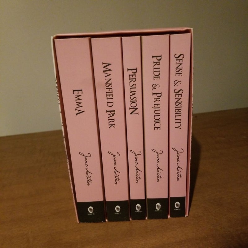 Greatest Works of Jane Austen (Set of 5 Books)