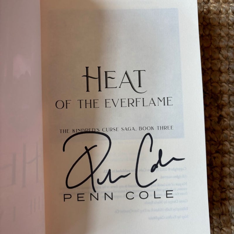 Spark of the Everflame / Glow of the Everflame / Heat of the Everflame SIGNED OOP INDIES