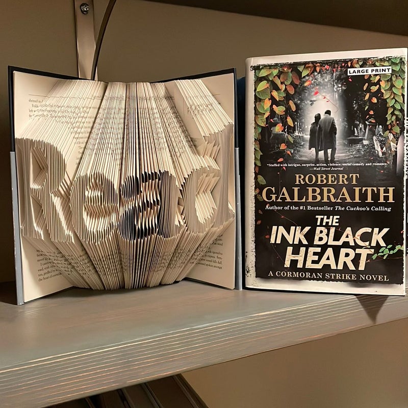 The Ink Black Heart by Robert Galbraith, Hardcover