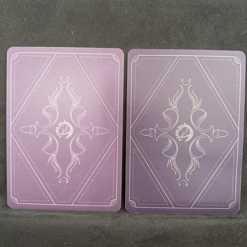 Fairyloot November 2021 Tarot Card Set Song of Wraiths and Ruin