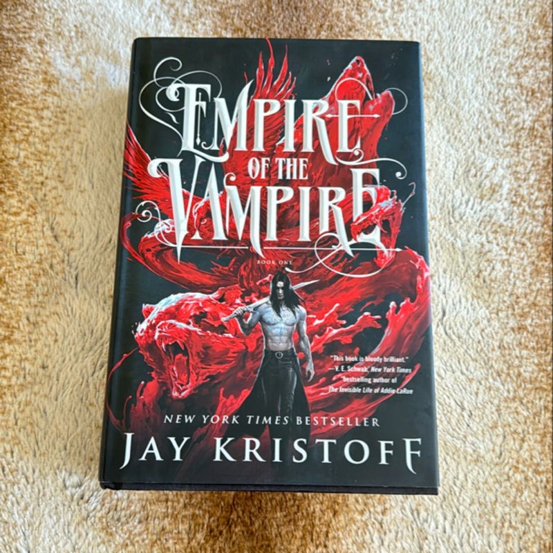 Empire of the Vampire *Hand Signed* *First Edition First Printing* *US Edition*