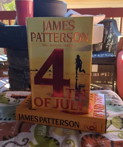 James Patterson set (2 hardcover books) 