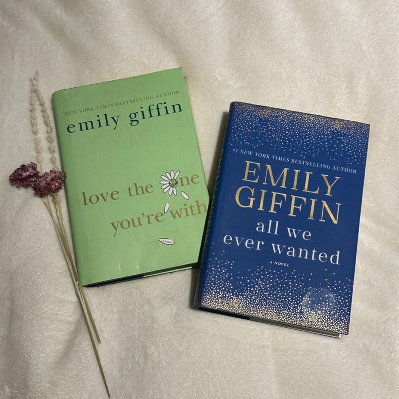 Emily Giffin Hardcover Pair