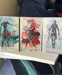 Throne of Glass 1-3 See Description 