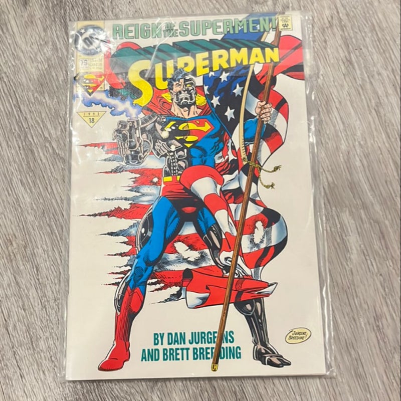 DC Comics Superman Reign Of The Supermen #79 July 1993