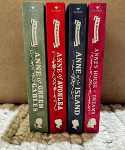 Anne of Green Gables Lot of Books 1-4