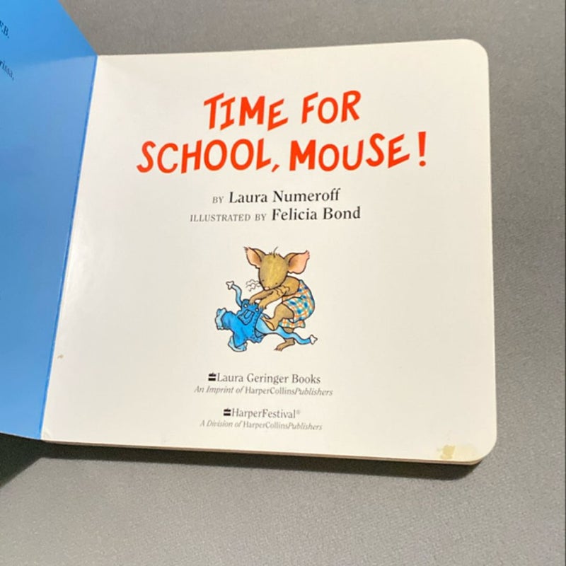 Time for School, Mouse!