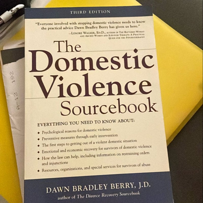 The Domestic Violence Sourcebook