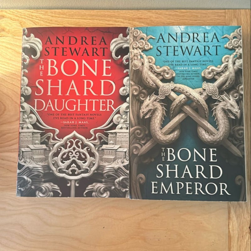 The Bone Shard Daughter books 1&2 