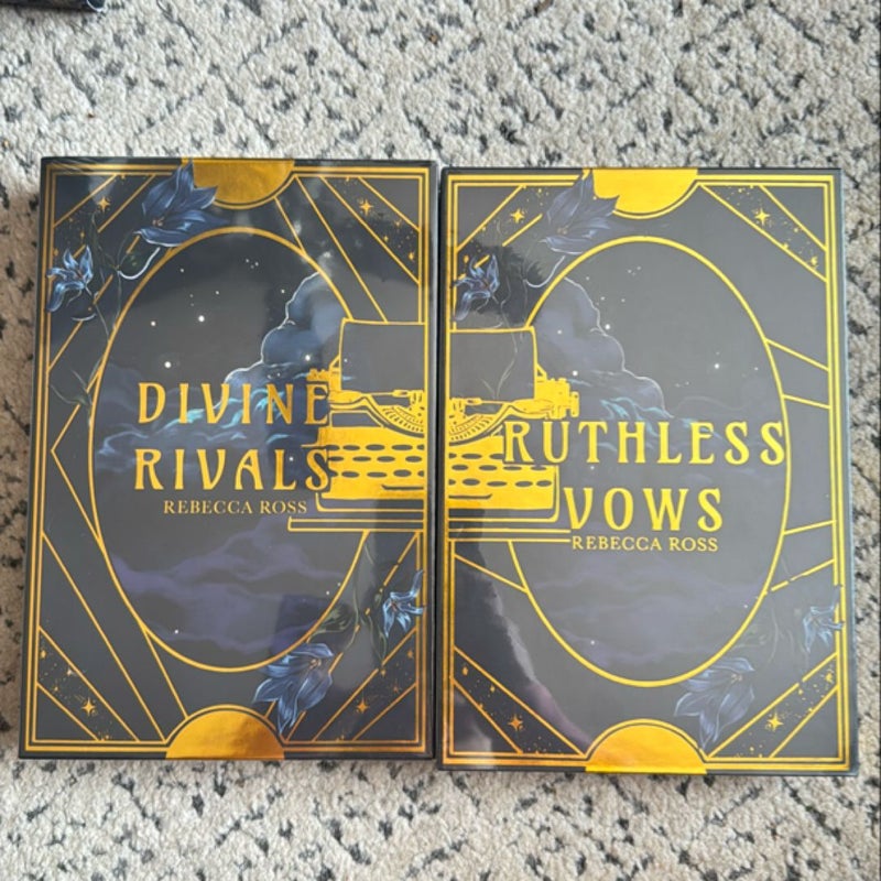 Bookish Box Divine Rivals and Ruthless Vows