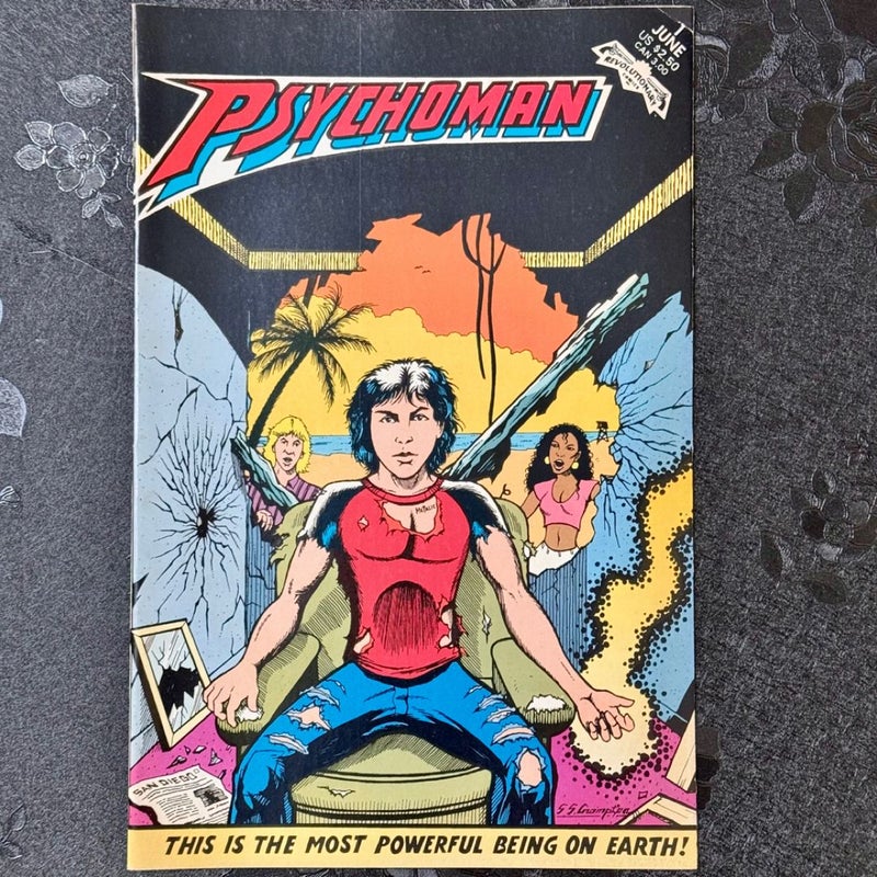 Psychoman # 1 June 1992 Revolutionary Comics 