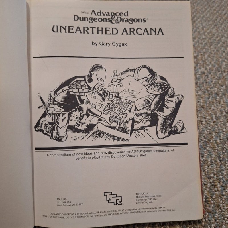 1985 Advanced Dungeons & Dragons