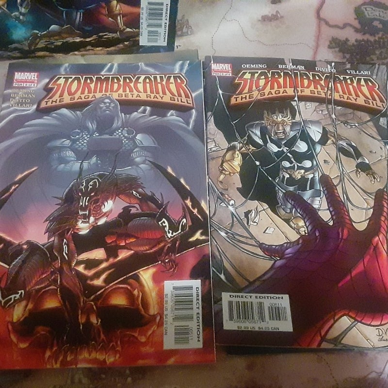 Stormbreaker The Saga of Beta Ray Bill 1,2,3,4,5,6 Marvel Comics 