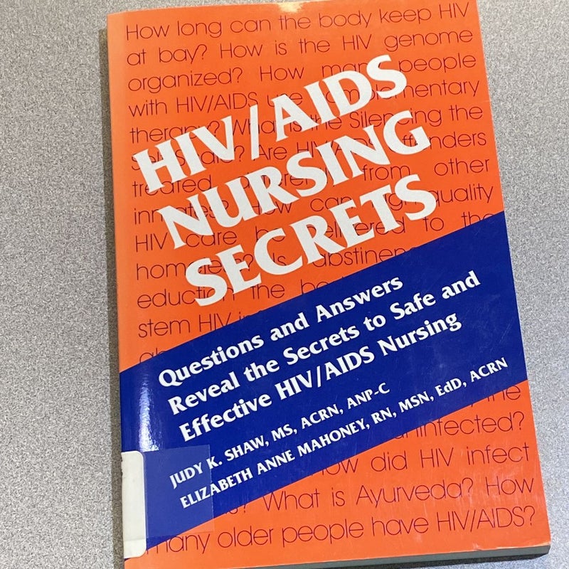 HIV/AIDS Nursing Secrets