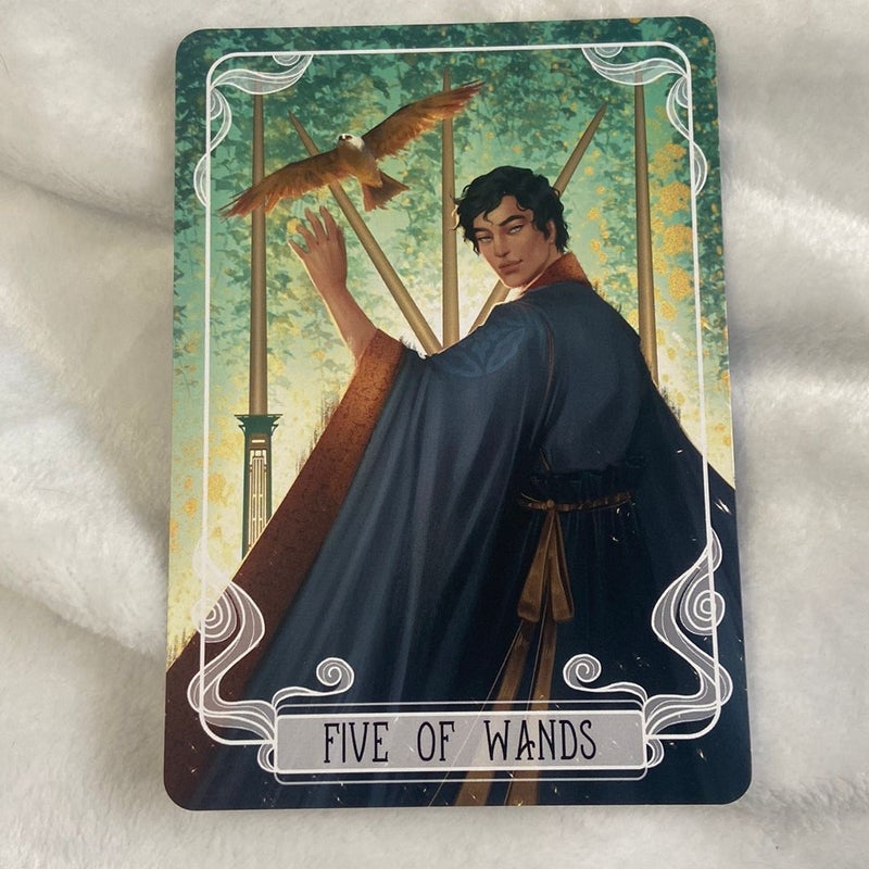 Fairyloot Exclusive Tarot Cards - Edan & Maia Tamarin ( Spin the Dawn by Elizabeth Lim)