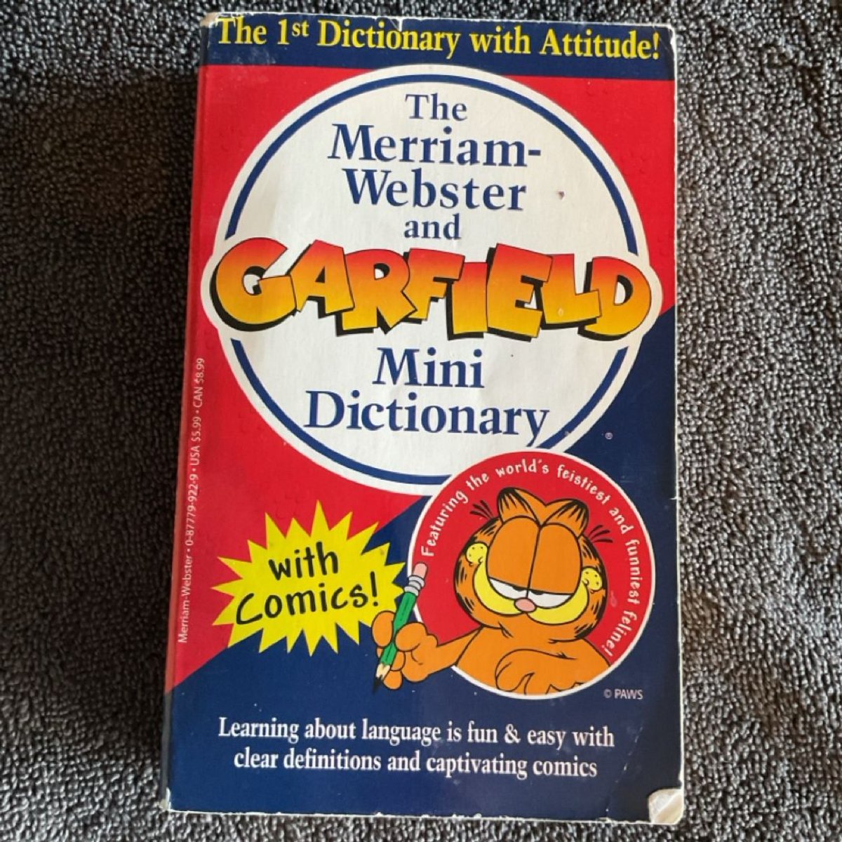 The Merriam-Webster and Garfield Dictionary by Jim Davis