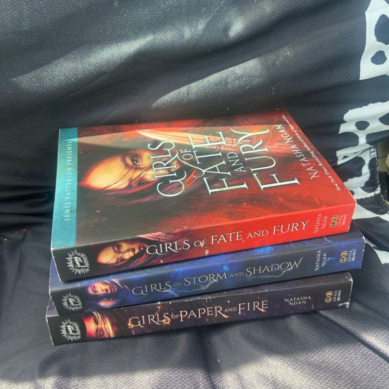 Girls of fate , storm & shadow & paper& fire 