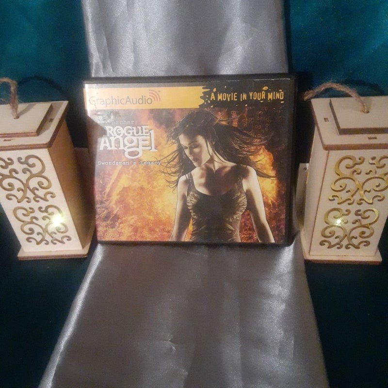 Rogue Angel 15 Swordsman's Legacy Graphic Audio book cd 