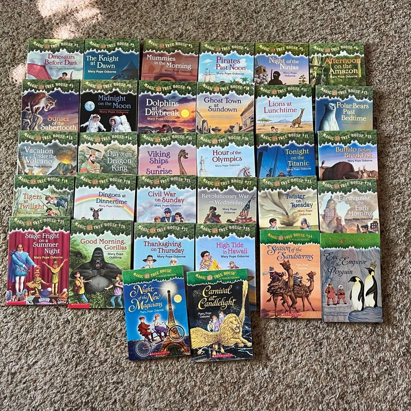 Magic Tree House Book Set (32 books)