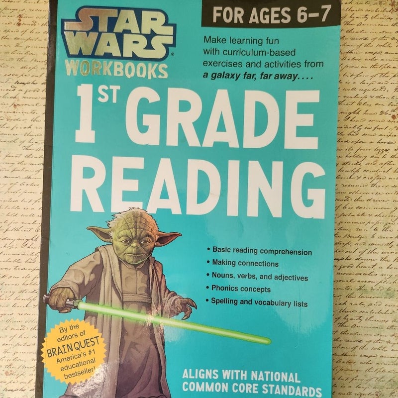 Star Wars Workbook: 1st Grade Reading