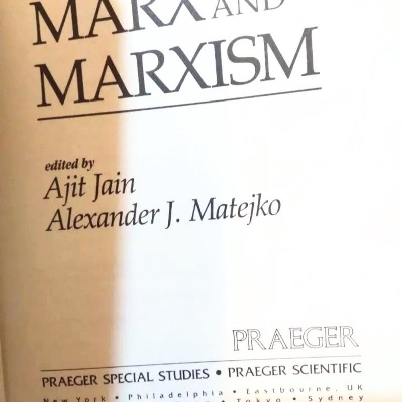 Karl Marx And Marxism 