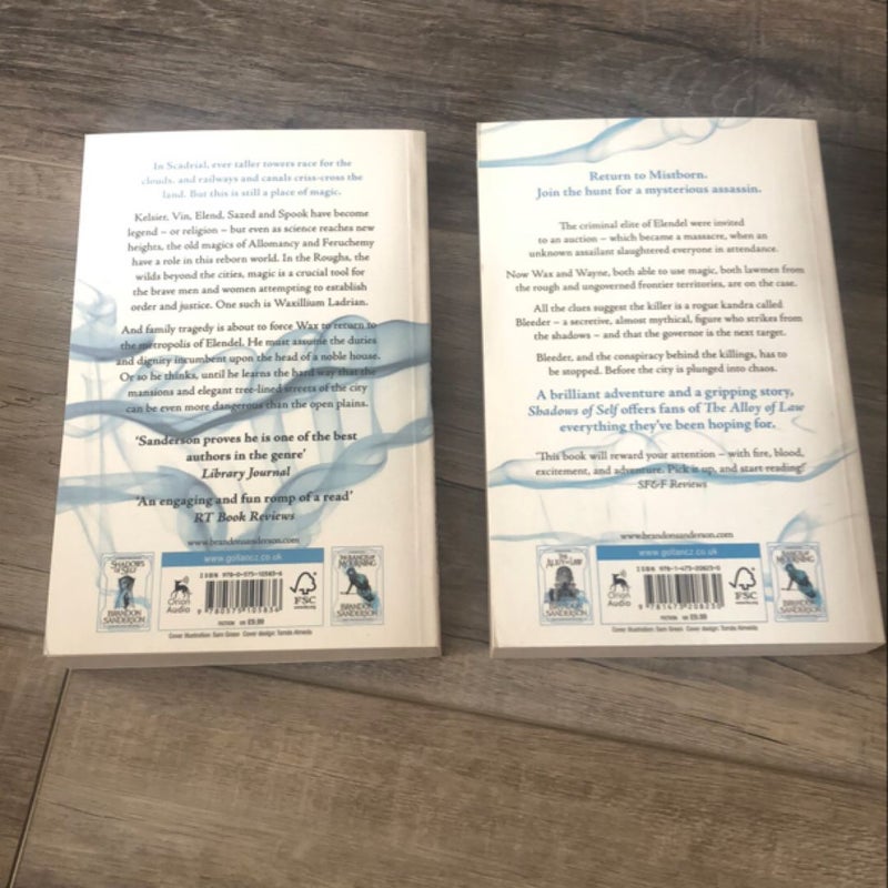 Mistborn Trilogy Boxed Set