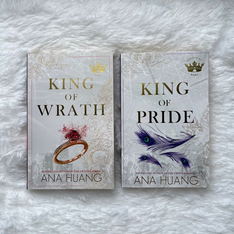 Ana Huang Set of 2 book King of Wrath +King of pride ENGLISH USA ITEMS