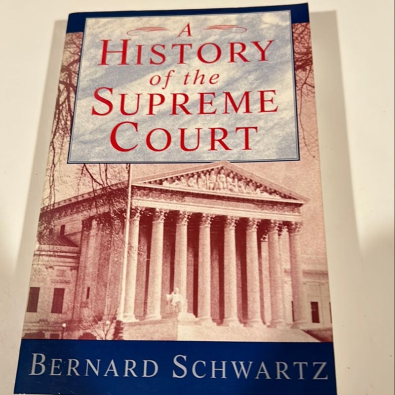 A History of the Supreme Court