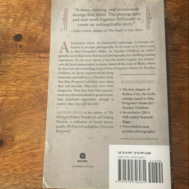 Miss Peregrine's Home for Peculiar Children