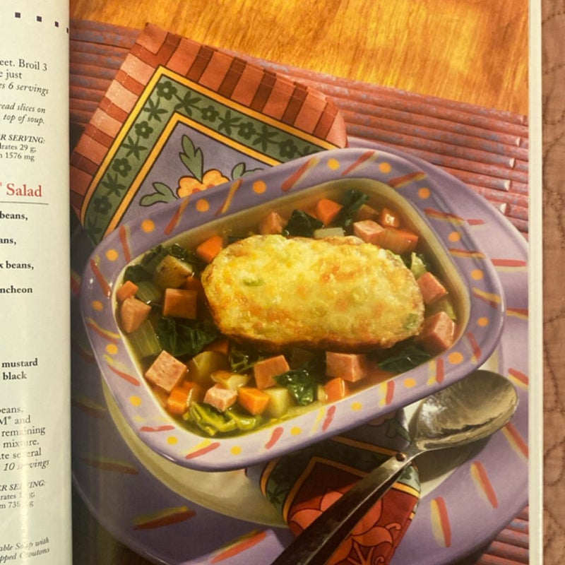 Great-Tasting Recipes with Spam Luncheon Meat.