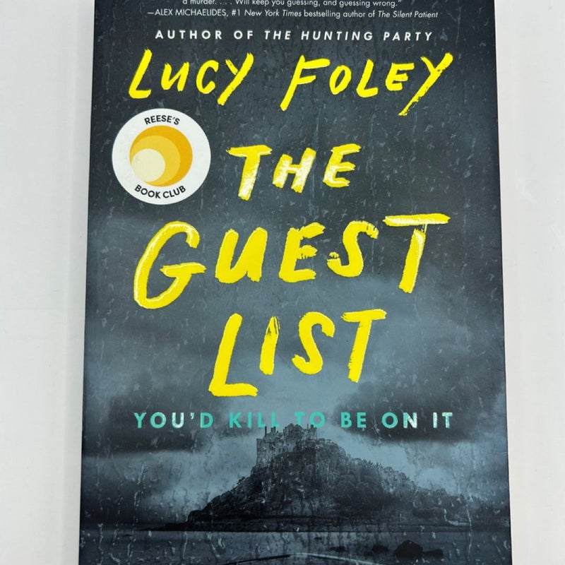 Fiction Mystery Bundle: Lucy Foley The Guest List, Liane Moriarty Nine Perfect Strangers, Jessica Knoll Luckiest Girl Alive, Gillian Flynn Gone Girl, Mary Kubica The Good Girl