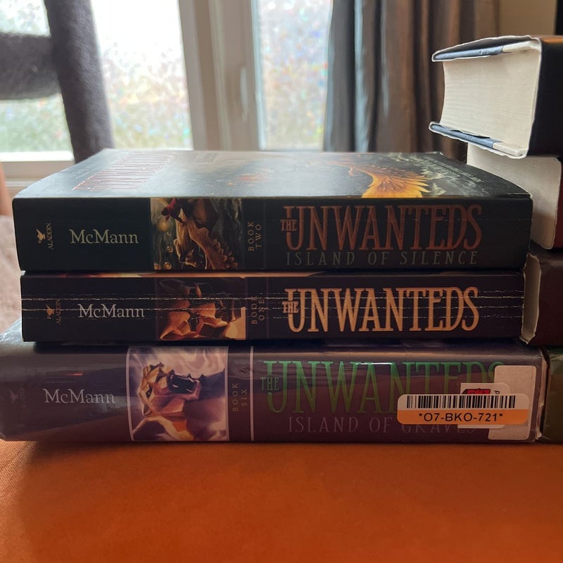 The Unwanteds books 1-7 COMPLETE SET
