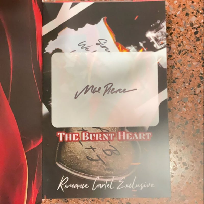 The Burnt Heart (Romance Cartel SE handsigned tip in)