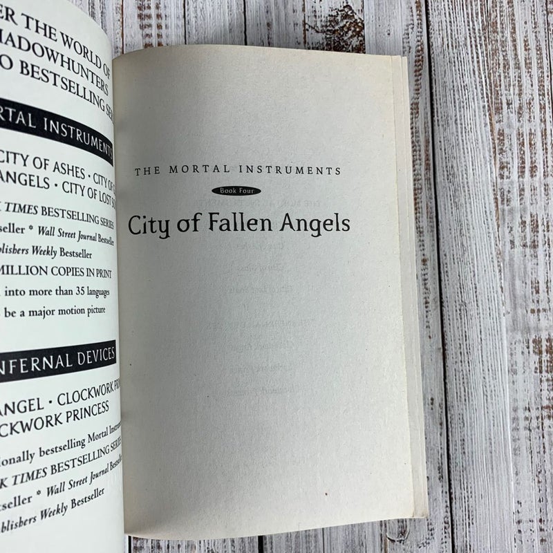 City of Fallen Angels